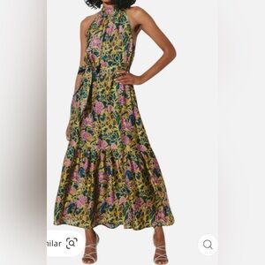 Cleobella Multicolor Floral Maxi Dress size M